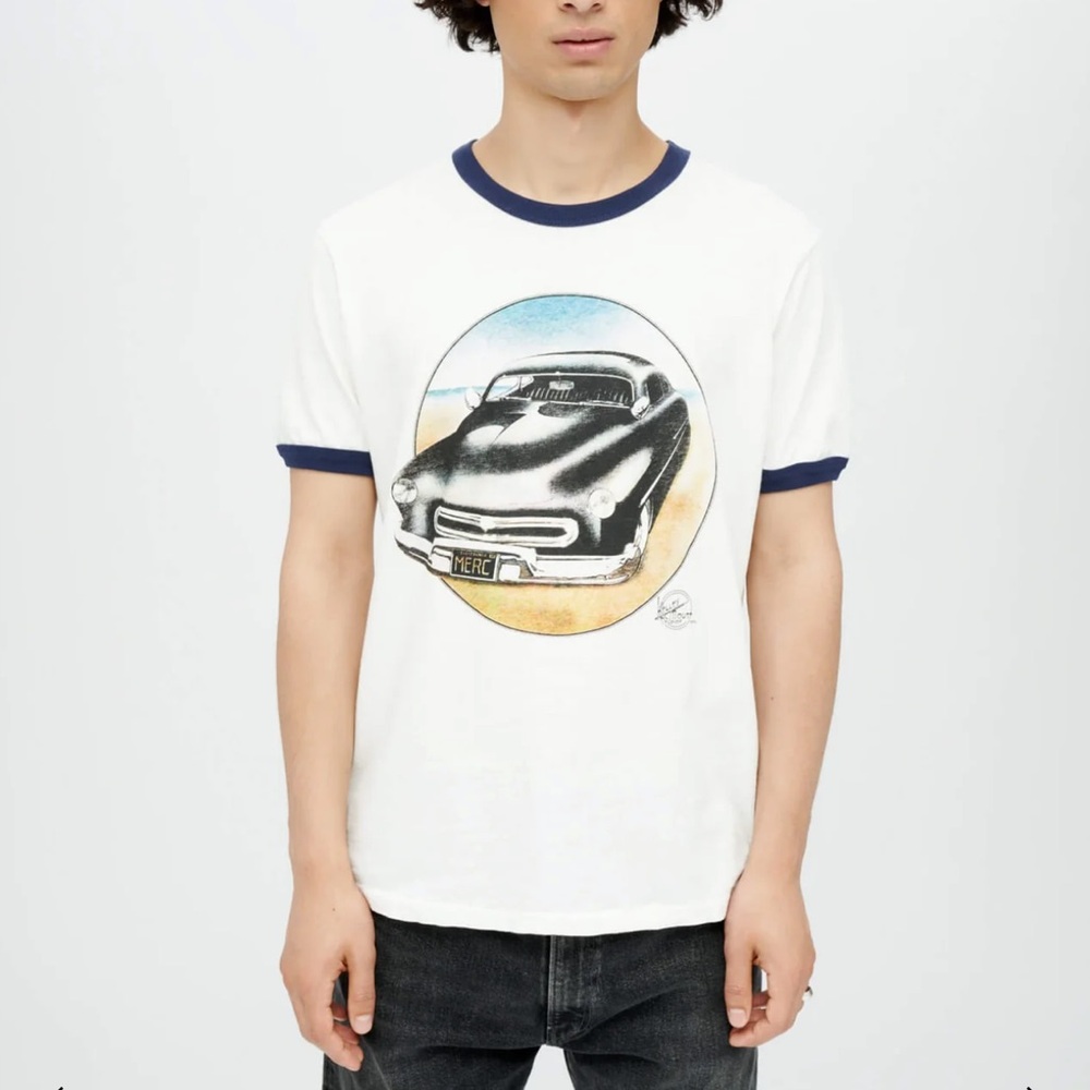 RE/DONE RINGER "51 MERC" TEE